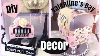 DOLLAR STORE VALENTINES DAY PINK DECOR