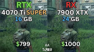RTX 4070 Ti Super vs RX 7900XTX | Test in 4K Games