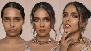 The Modern Indian Bridal Look | Effortless Bridal Glam✨