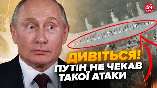 💥ДЕСЯТКИ дронів у Криму! ВИБУХИ спливли на ВІДЕО. АТАКА на Бельбек – СУПУТНИКОВІ фото ВСЕ доводять