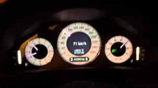 2009 Mercedes-Benz E550 acceleration 0-100 km