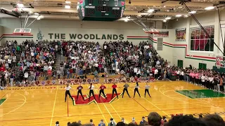 TWHS Highsteppers College Pep Rally 2024