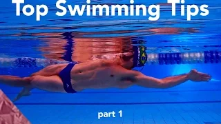 Top 20 tips to swim faster. Part 1. Swimming advice