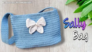 Sally Bag Crochet | Tas Rajut Pita Gemes