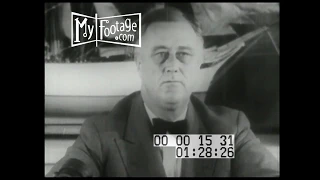 President Roosevelt Aging From 1932 - 1945