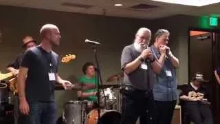 Big Daddy Al Lamberson, Buzz Krantz & Dan Ridgeway @ Harmonica Collective 2015, Indianapolis, IN