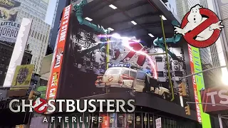 Ghostbusters: Afterlife has taken over Times Square!