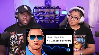 Kidd and Cee Reacts To The Rock Is Losing Thousands Of Fans Per Hour. Why?