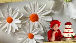 How to Make a Gumpaste Daisy