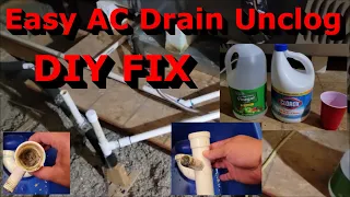 How to Unclog AC Drain Line Fast and Keep it Clean the Easy Way