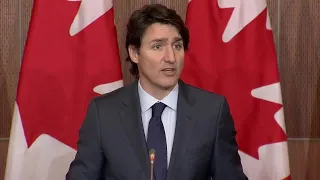 "Russian aggression is absolutely unacceptable" Trudeau comments on rising tensions