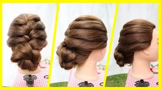 Knotted Braid Updo | Homecoming Hairstyle | HairStyles Official