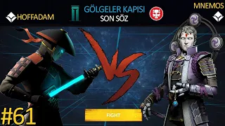 Kahramanın Dönüşü ve Mnemos'un Gerçek Yüzü! | Shadow Fight 3 | Bölüm 61