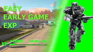 FALLOUT 4 Early Game EXP GLITCH & BEST SPECIAL Build (Idiot Savant + Intelligence)