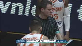 Tough Call 4: Promitheas Patras v Neptunas Klaipeda - Technical foul