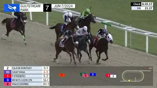 Gulfstream Park Carrera 7 - 7 de Junio 2024