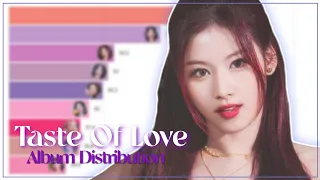 TWICE ~ TASTE OF LOVE | Album Distribution