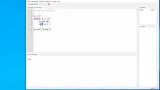 while-Schleife in Python