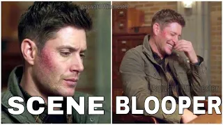 Supernatural Season 12 Gag Reel Bloopers VS Actual Scenes Supercut