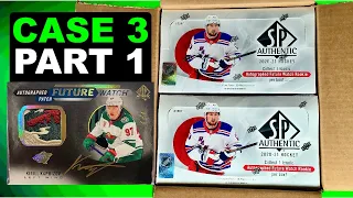THIRD $2400 CASE, WHAT A START! - 2020-21 SP Authentic Hockey Hobby 8 Box Inner Case Break #3 Part 1