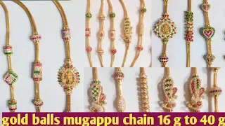 gold ball mugappu chain collections like Grt/gold Thali chain and gold ball chain @goldtrend7152