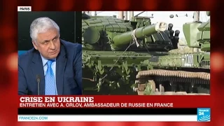 UKRAINE - "Le risque de guerre totale est réel" : Alexandre Orlov, ambassadeur de Russie en France