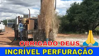 Perfuração de poço artesiano na zona rural de Curaçá-Ba
