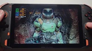 OneXPlayer 1S 1195G7 | DOOM | Intel Iris Xe Performance