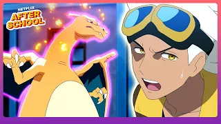 Friede’s Charizard Terastallizes During Ambush Attack 🔥 Pokémon Horizons: The Series | Netflix