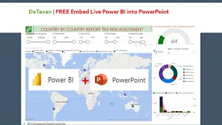 Free Embed Live Power BI report into PowerPoint ^-^ New Power BI integration for PowerPoint 2022