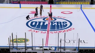 Rogers Place Ice Timelapse