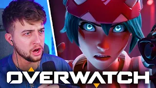 KIRIKO IS THE BEST!! New OVERWATCH Fan Reacts To EVERY Overwatch Cinematic | Part 3