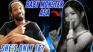 16 YEAR OLD FEMALE LYRICIST!! | BABYMONSTER (#4) - ASA (Live Performance)