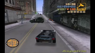 GTA 3 - Bling Bling Scramble race with 6 wanted stars!