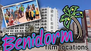 Benidorm filming locations and getting kicked out the Solana Hotel 🤣 #itv #benidorm #filmlocation