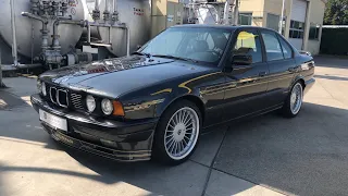 1995 BMW 525i E34 24V VANOS | ALPINA | START UP | EXTERIOR | INTERIOR | POV TEST DRIVE