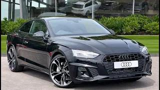 2022 Brand New Audi A5 Coupe 2.0 TFSI 40 Black Edition S Tronic | Stoke Audi