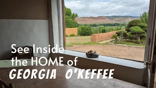 Georgia O'Keeffe Home Tour | Ghost Ranch