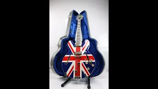 2015 Epiphone E212T Limited Edition "Union Jack" Sheraton Hollowbody Electric Guitar