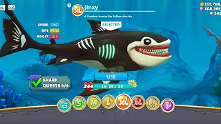 Hungry Shark World Gameplay Walkthrough Part 33 - Jinxy Shark - (ios,Android)