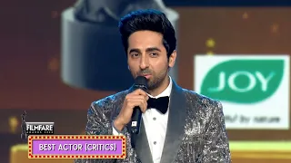 Ayushmann Khurrana wins the Critics Choice for Best Actor in Article 15 | 65th Filmfare Awards 2020