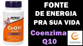 Coenzima Q 10 Fonte De Energia Para o Corpo -  Melhor Suplemento - Unboxing |Adriana Luna