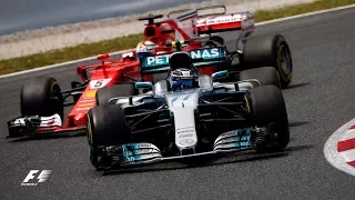 Vettel's Dummy Pass On Bottas | F1 Best Overtakes of 2017