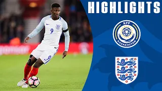 Demarai Gray's Early Goal Takes England Through! | Kazakhstan U21 0-1 England U21 | U21 Highlights