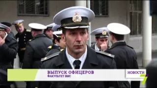 Курсанты Одесской морской академии сегодня стали офицерами