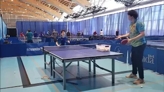 Fast Table Tennis Multi-ball training