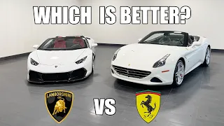 LAMBO VS FERRARI- WHICH TO BUY?