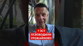 🔥🔥🔥ЗСУ ОСВОБОДИЛИ УРОЖАЙНОЕ! #shorts