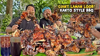 Giant "LAMAN LOOB ng BABOY" Kanto Style BBQ! | Taba, Tumbong, Puso, Bulaklak, Baga, Atay!