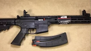 Smith & Wesson M&P 15-22 Sport (new version) 22lr semi-auto rifle 10208- Unboxing